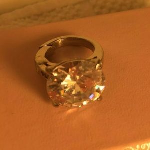 Juicy Couture Engagement Diamond Ring Rare Charm ✨